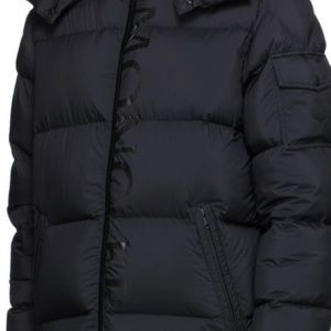 MONCLER Black Down Maures Puffer jacket